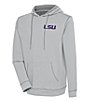 Color:LSU Oatmeal - Image 1 - NCAA Axe Bunker Hoodie