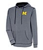 Color:Michigan Wolverines Navy/White - Image 1 - NCAA Axe Bunker Hoodie
