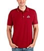 Color:Ohio State Buckeyes Dark Red - Image 1 - NCAA Big 10 Affluent Short-Sleeve Polo Shirt