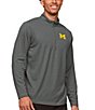 Color:Michigan Wolverines Charcoal - Image 1 - NCAA Big 10 Epic Quarter-Zip Pullover