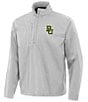 Antigua NCAA Big 12 Brisk Quarter-Zip Pullover, Color:Baylor Bears Stone - Image 1