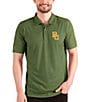 Color:Baylor Bears Dark Pine/Gold - Image 1 - NCAA Big 12 Esteem Short-Sleeve Polo Shirt