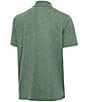 Antigua NCAA Big 12 Par 3 Short Sleeve Polo Shirt, Color:Baylor Bears Dark Pine - Image 2