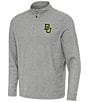 Antigua NCAA Big 12 Subtle Quarter-Zip Pullover, Color:Baylor Bears Grey Heather - Image 1