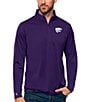 Color:Kansas State Wildcats Dark Purple - Image 1 - NCAA Big 12 Tribute Quarter-Zip Pullover