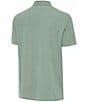 Antigua NCAA Big 12 Twine Short Sleeve Polo Shirt, Color:Baylor Bears Dark Pine - Image 2