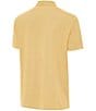 Antigua NCAA Big 12 Twine Short Sleeve Polo Shirt, Color:Baylor Bears Gold - Image 2