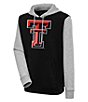 Color:Texas Tech Red Raiders Black - Image 1 - NCAA Big 12 Victory Color Block Hoodie