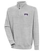 Color:TCU Horned Frogs Grey Heather - Image 1 - NCAA Big 12 Victory Quarter-Zip Pullover
