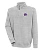Color:Kansas State Wildcats Grey Heather - Image 1 - NCAA Big 12 Victory Quarter-Zip Pullover