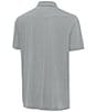 Antigua NCAA Big 12 Western Short Sleeve Polo Shirt, Color:Baylor Bears Skycraper - Image 2