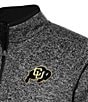 Color:Colorado Buffaloes/Black - Image 2 - NCAA Fortune Quarter-Zip Pullover