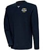 Color:Navy - Image 1 - NCAA Michigan Wolverines 2023 National Champions Flier Bunker Sweatshirt