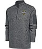 Color:Smoke Heather - Image 1 - NCAA Michigan Wolverines 2023 National Champions Fortune Quarter-Zip Pullover