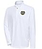 Color:White - Image 1 - NCAA Michigan Wolverines 2023 National Champions Tribute Quarter-Zip Pullover