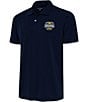 Color:Navy - Image 1 - NCAA Michigan Wolverines 2023 National Champions Tribute Short Sleeve Polo Shirt
