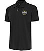 Color:Smoke - Image 1 - NCAA Michigan Wolverines 2023 National Champions Tribute Short Sleeve Polo Shirt