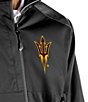 Color:Arizona State Sun Devils/Black - Image 2 - NCAA Revolve Full-Zip Waterproof Jacket