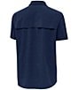 Antigua NCAA SEC Activate Short Sleeve Woven Shirt, Color:Auburn Tigers Navy - Image 2