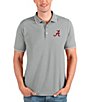 Color:Alabama Crimson Tide Heather - Image 1 - NCAA SEC Affluent Short-Sleeve Polo Shirt