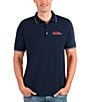 Color:Ole Miss Rebels Navy - Image 1 - NCAA SEC Affluent Short-Sleeve Polo Shirt