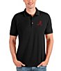 Color:Alabama Crimson Tide Black/Silver - Image 1 - NCAA SEC Affluent Short-Sleeve Polo Shirt
