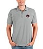 Color:Auburn Tigers Heather - Image 1 - NCAA SEC Affluent Short-Sleeve Polo Shirt