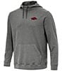 Antigua NCAA SEC Cloud Hoodie, Color:Arkansas Razorbacks Black - Image 1