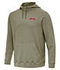 Antigua NCAA SEC Cloud Hoodie, Color:Ole Miss Rebels Burnt Olive - Image 1