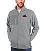 Color:Arkansas Razorbacks Grey - Image 1 - NCAA SEC Course Full-Zip Jacket