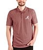 Color:Alabama Crimson Tide Cardinal/White - Image 1 - NCAA SEC Esteem Short-Sleeve Polo Shirt