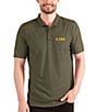 Color:LSU Tigers Black/Gold - Image 1 - NCAA SEC Esteem Short-Sleeve Polo Shirt