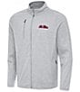 Antigua NCAA SEC Hold-Up Performance Stretch Jacket, Color:Ole Miss Rebels Grey Heather - Image 1