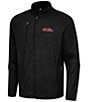 Antigua NCAA SEC Hold-Up Performance Stretch Jacket, Color:Ole Miss Rebels Black - Image 1