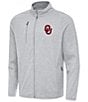 Antigua NCAA SEC Hold-Up Performance Stretch Jacket, Color:Oklahoma Sooners Grey Heather - Image 1