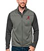 Color:Alabama Crimson Tide Steel - Image 1 - NCAA SEC Links Full-Zip Golf Vest
