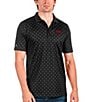 Color:Arkansas Razorbacks Black - Image 1 - NCAA SEC Spark Short-Sleeve Polo Shirt