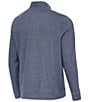 Antigua NCAA SEC Subtle Quarter-Zip Pullover, Color:Auburn Tigers Navy - Image 2