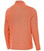 Antigua NCAA SEC Subtle Quarter-Zip Pullover, Color:Auburn Tigers Mango - Image 2
