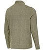 Antigua NCAA SEC Subtle Quarter-Zip Pullover, Color:Arkansas Razorbacks Burnt Olive - Image 2
