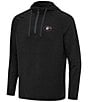 Antigua NCAA Spikes Quarter Zip Hoodie - Image 1