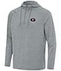 Antigua NCAA Spikes Quarter Zip Hoodie - Image 3