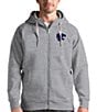 Color:Kansas State Wildcats Grey - Image 1 - NCAA Victory Full-Zip Hooded Jacket