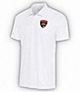Color:Florida Panthers Grey Heather - Image 1 - NHL Eastern Conference 19th Hole Short Sleeve Polo Shirt