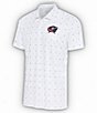 Color:Columbus Blue Jackets Navy - Image 1 - NHL Eastern Conference 19th Hole Short Sleeve Polo Shirt