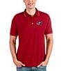 Color:Columbus Blue Jackets Dark Red - Image 1 - NHL Eastern Conference Affluent Short-Sleeve Polo Shirt