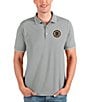 Color:Boston Bruins Heather - Image 1 - NHL Eastern Conference Affluent Short-Sleeve Polo Shirt