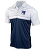 Color:New York Rangers Navy - Image 1 - NHL Eastern Conference Answer Short-Sleeve Polo Shirt