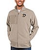 Color:Pittsburgh Penguins Oatmeal - Image 1 - NHL Eastern Conference Course Full-Zip Jacket