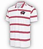 Color:Columbus Blue Jackets Dark Red - Image 1 - NHL Eastern Conference Groove Short-Sleeve Polo Shirt